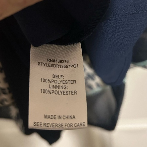 NWT DR2 Colorful Patterned Blouse Top Sz. XL New - Picture 6 of 8